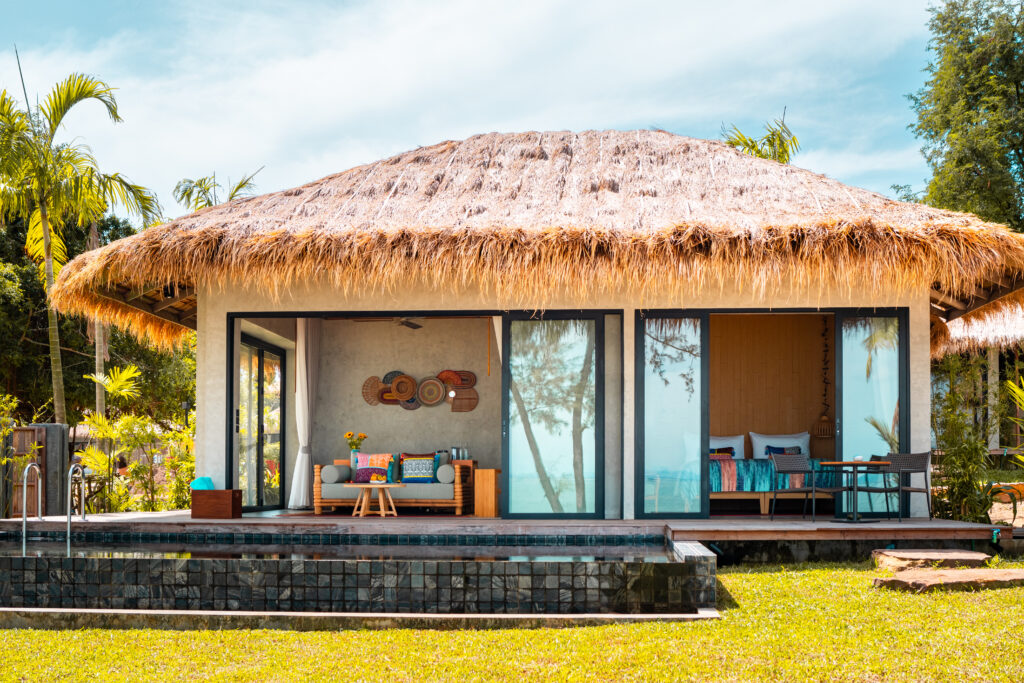 Digital marketing services by Pavo Hospitality | Sea_two_Pool_Villa_Drone_shot_4